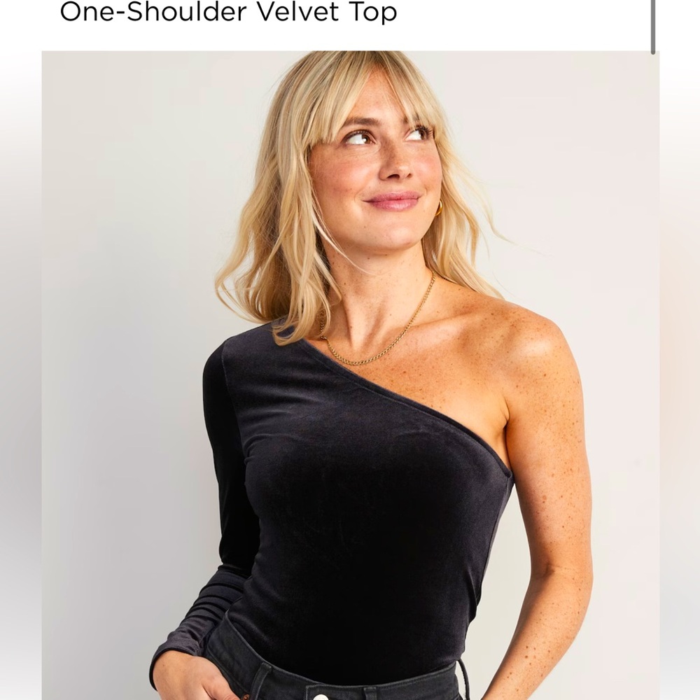 NEW Velvet one sleeved Shirt (XL Tall)